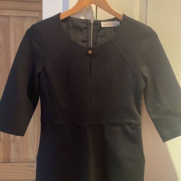 🎀 Tory Burch LBD shift dress small - Picture 2 of 13